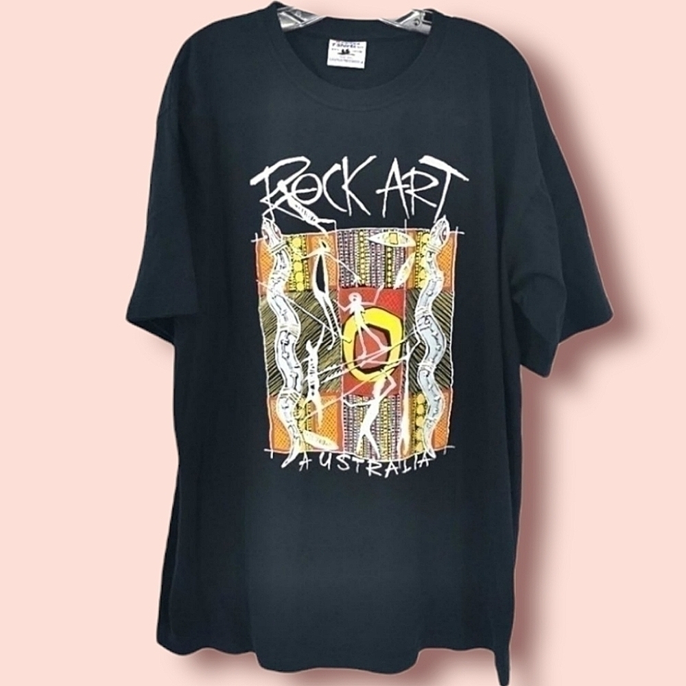 Rock Art Australia Goose T-Shirts Men's XXL Cotton